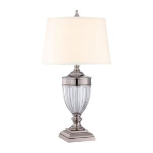 Elstead Quoizel QZ-DENNISON-PN - Stolní lampa DENNISON 1xE27/60W/230V lesklý chrom