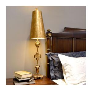 Elstead Flambeau FB-FRAGMENT-TL-G - Stolní lampa FRAGMENT 1xE27/60W/230V