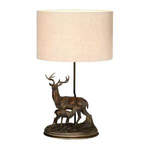 Elstead Elstead DL-AMELIA-TL - Stolní lampa AMELIA 1xE27/40W/230V bronzová
