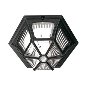 Elstead Elstead PR12-BLACK - Venkovní stropní svítidlo PARISH 1xE27/60W/230V IP44
