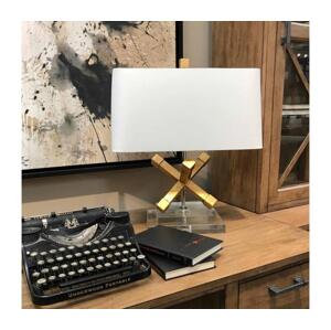 Elstead Elstead GN-JACKSON-SQUARE-TL - Stolní lampa JACKSON SQUARE 1xE27/60W/230V