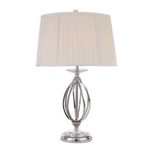 Elstead Elstead AG-TL-POL-NICKEL - Stolní lampa AEGEAN 1xE27/60W/230V lesklý chrom