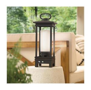 Elstead Kichler KL-SOUTH-HOPE-BT-B-OZ - LED Venk. lampa s reproduktorem LED/3W/230V IP44