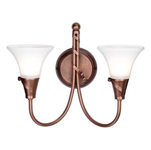 Elstead Elstead EM2-COPPER - Nástěnné svítidlo EMILY 2xE14/40W/230V