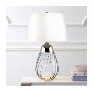 Elstead Elstead LENA-TL-S-SMOKE-OWSS-LED Stolní lampa LENA 1xE27/60W/230V+1xGU10/7W bílá