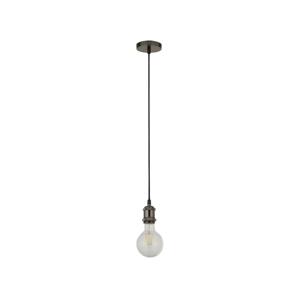 Searchlight Searchlight 7461BC - Lustr na lanku SUSPENSION 1xE27/60W/230V antracit