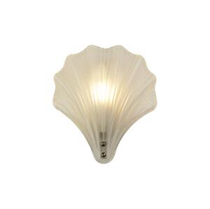 Searchlight Searchlight 28980SS - Nástěnné svítidlo SHELL 1xG9/7W/230V bílá