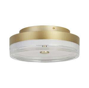 Searchlight Searchlight 42651-30GO - LED Stropní svítidlo CYPRUS LED/21W/230V pr.30 cm zlatá