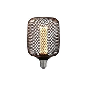 Searchlight Searchlight 26002BK - LED Dekorační žárovka WIRE MESH E27/4,5W/230V 2700K