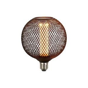 Searchlight Searchlight 26003BK - LED Dekorační žárovka WIRE MESH E27/4,5W/230V 2700K