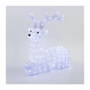 Eurolamp LED Venkovní vánoční dekorace 200xLED/6W/230V IP44 studená bílá jelen 600-40082