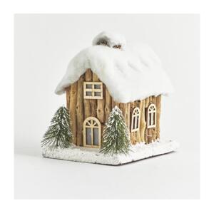 Eurolamp LED Venkovní vánoční dekorace 4xLED/2xAA IP44 domek 600-43993