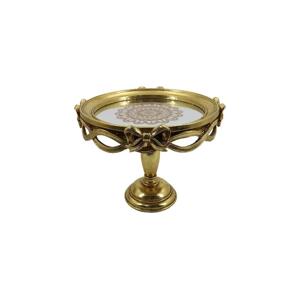 Eurolamp Dekorační podnos pr. 25,5 cm zlatá