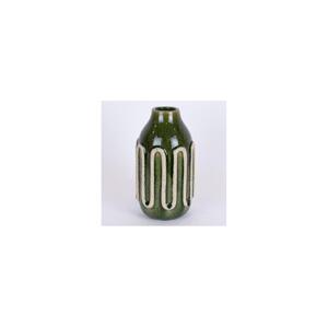 Eurolamp Keramická váza 24x13 cm zelená
