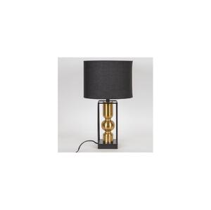 Eurolamp Stolní lampa 1xE27/40W/230V černá/zlatá