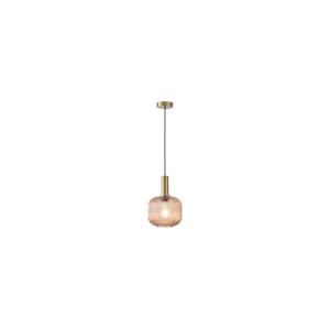 Eurolamp Lustr na lanku 1xE27/15W/230V hnědá