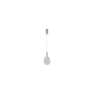 Eurolamp LED Lustr na lanku LED/6,3W/230V 3000K lesklý chrom pr. 14 cm