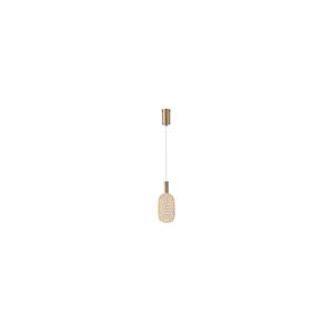 Eurolamp LED Lustr na lanku LED/6,3W/230V 3000K zlatá pr. 20 cm