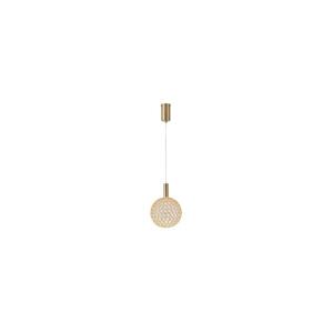 Eurolamp LED Lustr na lanku LED/6,3W/230V 3000K zlatá pr. 20 cm