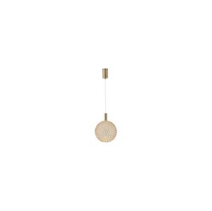 Eurolamp LED Lustr na lanku LED/6,3W/230V 3000K zlatá pr. 25 cm