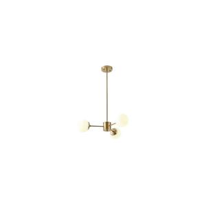 Eurolamp Lustr na tyči 3xE27/40W/230V mosaz