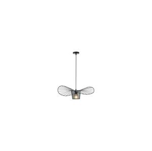 Eurolamp Lustr na lanku 1xE27/40W/230V černá