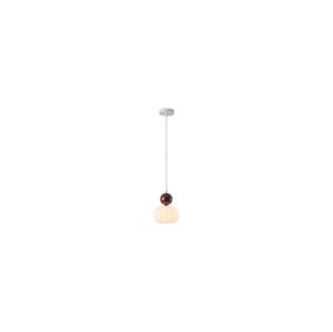 Eurolamp Lustr na lanku 1xG9/7W/230V bílá/hnědá