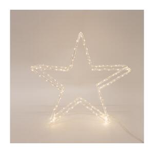 Eurolamp LED Venkovní vánoční dekorace 140xLED/2,1W/230V IP44 teplá bílá hvězda 600-47902