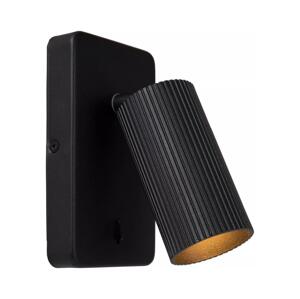 Lucide 09239/11/30 - Nástěnné bodové svítidlo CLUBS 1xGU10/40W/230V černá 09239/11/30