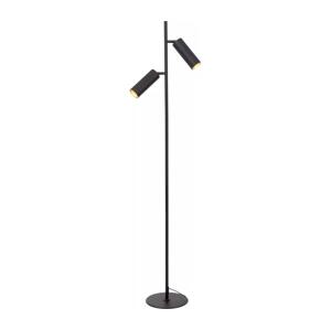 Lucide Lucide 09739/02/30 - Stojací lampa CLUBS 2xGU10/40W/230V černá