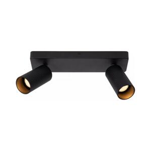 Lucide 09939/02/30 - Bodové svítidlo CLUBS 2xGU10/40W/230V černá 09939/02/30
