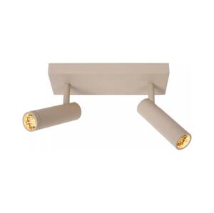Lucide 22974/02/41 - Bodové svítidlo GRADO 2xGU10/40W/230V béžová 22974/02/41