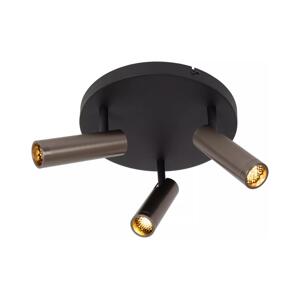 Lucide 22974/13/15 - Bodové svítidlo GRADO 3xGU10/40W/230V hnědá/černá 22974/13/15