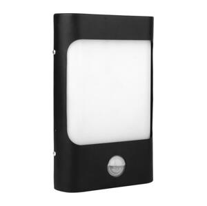 LED Venkovní nástěnné svítidlo se senzorem CORDOBA LED/9W/230V IP44 černá