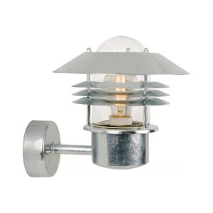 Nordlux Nordlux - Venkovní nástěnné svítidlo VEJERS 1xE27/60W/230V IP54 stříbrná