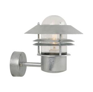 Nordlux Nordlux - Venkovní nástěnné svítidlo BLOKHUS 1xE27/60W/230V IP54 stříbrná