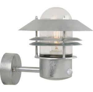 Nordlux Nordlux - Venkovní nástěnné svítidlo se senzorem BLOKHUS 1xE27/60W/230V IP54