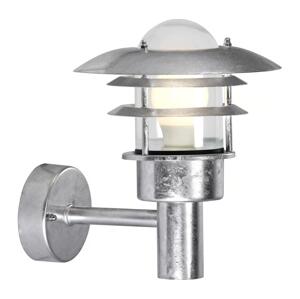 Nordlux Nordlux - Venkovní nástěnné svítidlo LONSTRUP 1xE27/60W/230V IP44 stříbrná