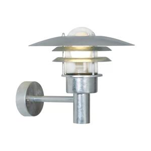Nordlux Nordlux - Venkovní nástěnné svítidlo LONSTRUP 1xE27/60W/230V IP44 stříbrná
