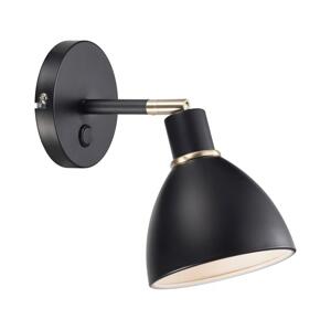 Nordlux Nordlux - Nástěnné svítidlo RAY 1xE14/25W/230V černá