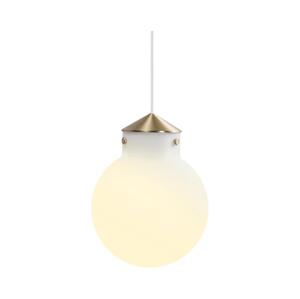 Nordlux Nordlux - Lustr na lanku RAITO 1xE27/25W/230V mosaz/bílá
