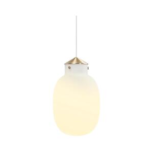 Nordlux Nordlux - Lustr na lanku RAITO 1xE27/25W/230V mosaz/bílá