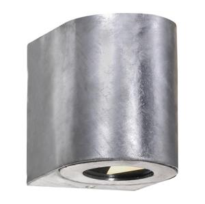 Nordlux Nordlux - LED Venkovní nástěnné svítidlo CANTO 2xLED/6W/230V IP44 stříbrná