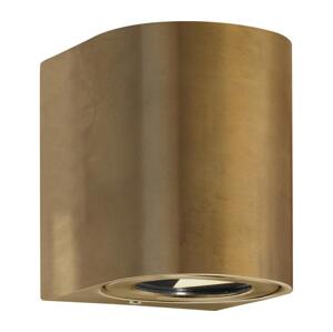Nordlux Nordlux - LED Venkovní nástěnné svítidlo CANTO 2xLED/6W/230V IP44 mosaz