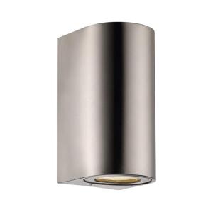 Nordlux Nordlux - Venkovní nástěnné svítidlo CANTO 2xGU10/28W/230V IP44 nerez
