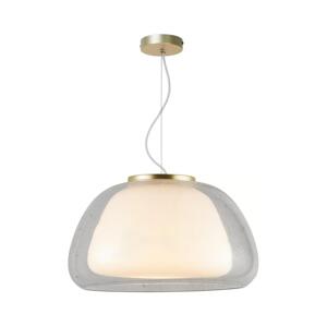 Nordlux Nordlux - Lustr na lanku JELLY 1xE27/40W/230V bílá/čirá