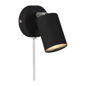 Nordlux Nordlux - Nástěnné bodové svítidlo EXPLORE 1xGU10/7W/230V černá