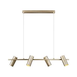 Nordlux - Lustr na lanku ALANIS 4xGU10/15W/230V mosaz 2213423035