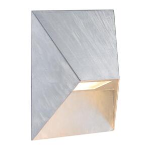Nordlux Nordlux - Venkovní nástěnné svítidlo PONTIO 1xGU10/25W/230V IP54 stříbrná