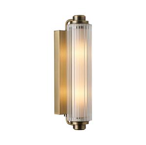 Nordlux Nordlux - Koupelnové osvětlení zrcadla NIMAL 2xE14/25W/230V IP44 mosaz